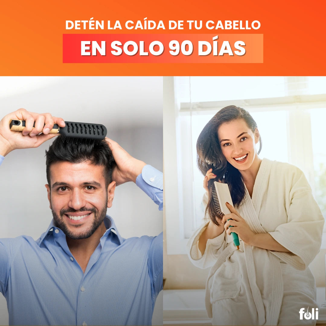 foli™️| Suplemento para Crecimiento de Cabello | 90 días por bolsa