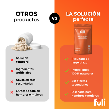 foli™️ | Crecimiento de Cabello | 90 días